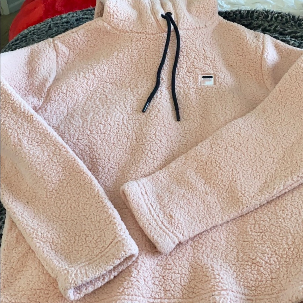 fila fluffy hoodie